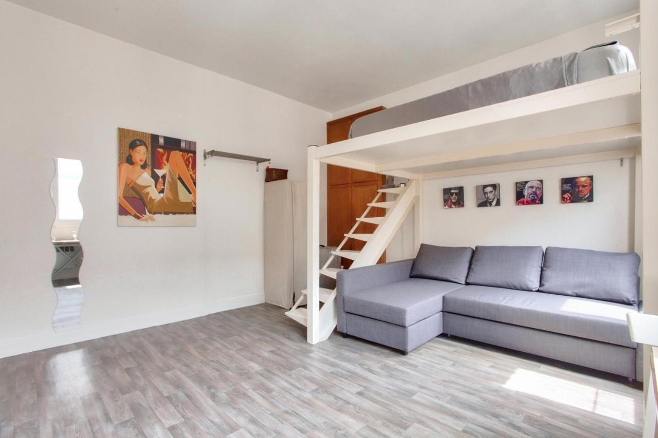Montmartre Superbe Studio Paris Free Netflix Exterior photo