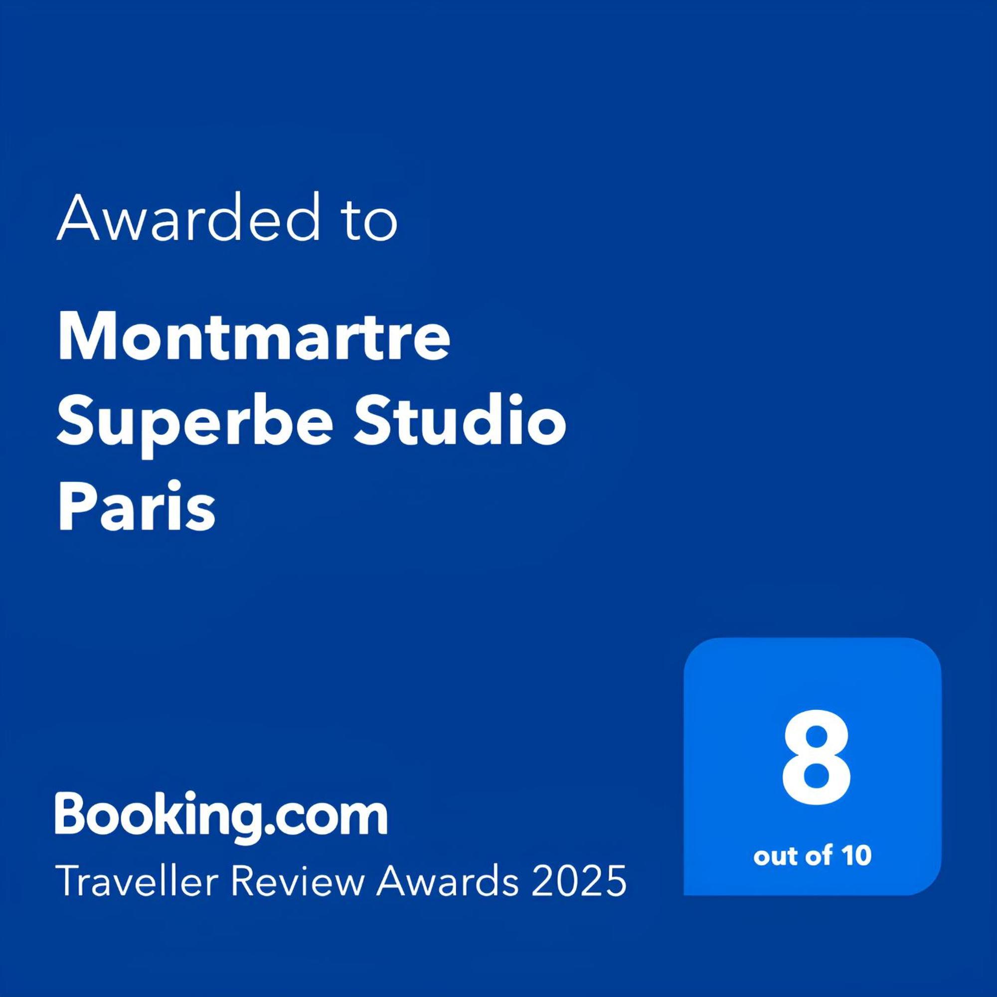 Montmartre Superbe Studio Paris Free Netflix Exterior photo